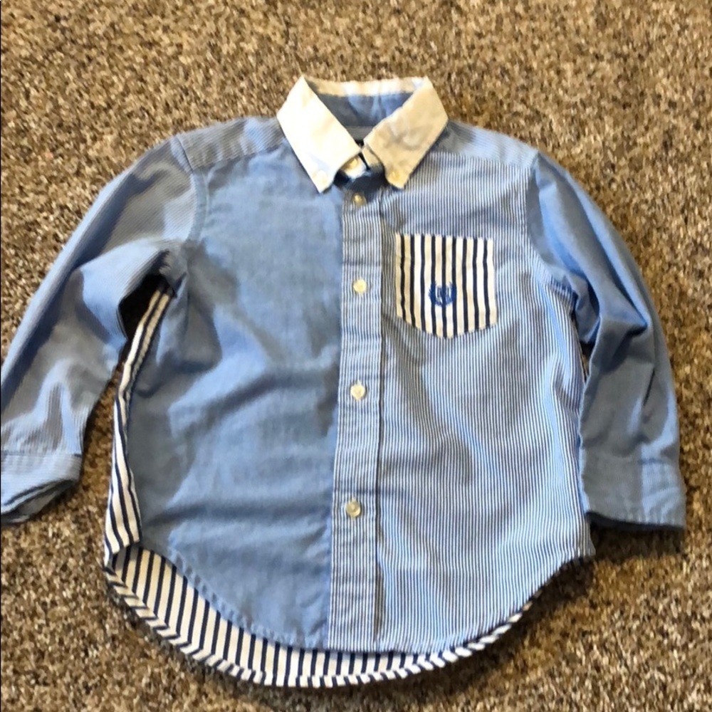 Chaps 3T oxford button down shirt